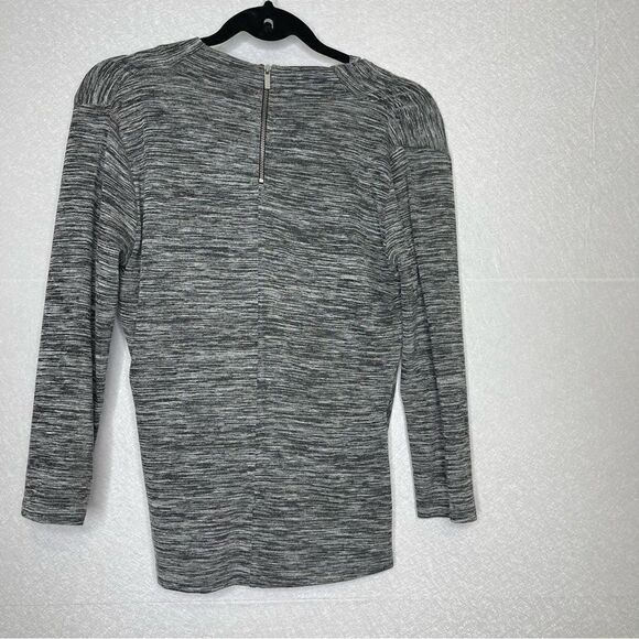 Karen Millen Melange Jersey Stretch Wrap Top S - Picture 5 of 5